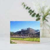 Chichen Itza. Tempelkrijgers Briefkaart (Staand voorkant)