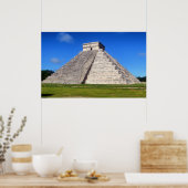 Chichen Itza, Tempelkrijgers Poster (Keuken)