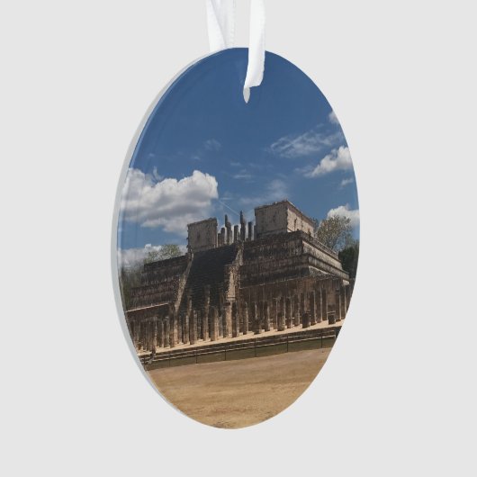 Chichen Itza Temple van het Ornament van de Warrio (voorkant)