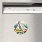 Chichen Itza, uitgerekt Magneet (Insitu (Vaatwasser))