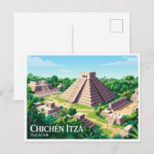 Chichén Itzá Valladolid Mexico Briefkaart (Voorkant / Achterkant)