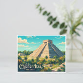 Chichén Itzá Valladolid Mexico Briefkaart (Staand voorkant)