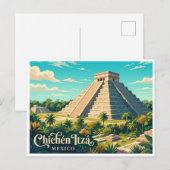 Chichén Itzá Valladolid Mexico Briefkaart (Voorkant / Achterkant)