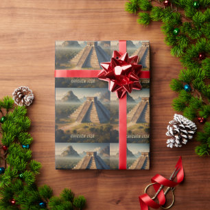 Chichén Itzá Yucatá Mexico Landschapsreizen Cadeaupapier