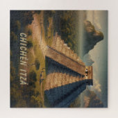 Chichén Itzá Yucatá Mexico Landschapsreizen Legpuzzel (Horizontaal)