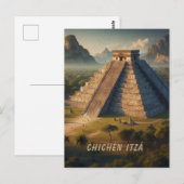 Chichén Itzá Yucatán Mexico Landschap Reis Briefkaart (Voorkant / Achterkant)