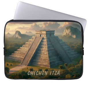 Chichén Itzá Yucatán Mexico Landschap Reizen Laptop Sleeve