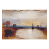Chichester Canal by Joseph William Turner Perfect Poster (Voorkant)