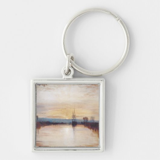Chichester Canal door Joseph William Turner Sleutelhanger (Voorkant)