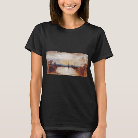 Chichester Canal door Joseph William Turner T-shirt (Voorkant)