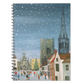 Chichester Cathedral A Snow Scene Notitieboek (Voorkant)
