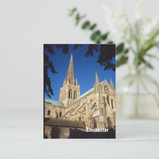 Chichester Cathedral briefkaart (Staand voorkant)