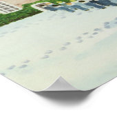 Chichester Cathedral en Visiting Choir Poster (Hoek)