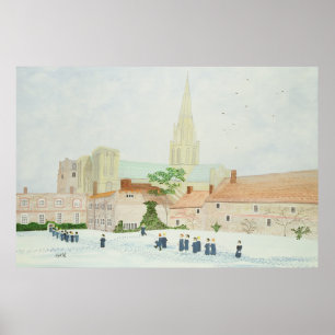 Chichester Cathedral en Visiting Choir Poster