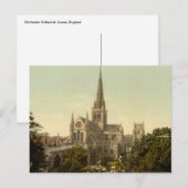 Chichester Cathedral, Sussex, Engeland Briefkaart (Voorkant / Achterkant)