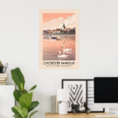 Chichester Harbour AONB Reisposter Poster (Thuiskantoor)