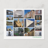 Chichester multi-afbeelding briefkaart (Voorkant)