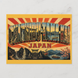 Chichibu-Tama-Kai Japan Bergontsnapping Briefkaart