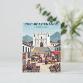 Chichicastenango Guatemala Briefkaart (Staand voorkant)