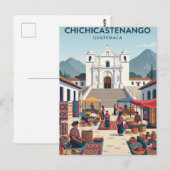 Chichicastenango Guatemala Briefkaart (Voorkant / Achterkant)