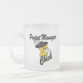 Chick 4 van de projectmanager matglas koffiemok (Links)