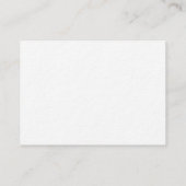 Chick-a-Dee met Mistletoe Postard stijl (Blank) Advieskaart (Achterkant)