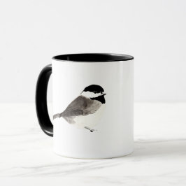 Chick-a-Deecaf (zwart handvat) Mok