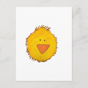 Chick Alone Briefkaart