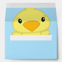 Chick Baby shower Blue