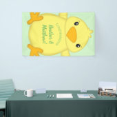 Chick Baby shower Green Spandoek (Beurs)
