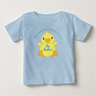 Chick Baby shower Spring Blue