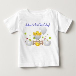 Chick Birthday Baby T Shirten