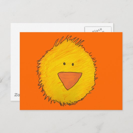 Chick Briefkaart (Voorkant / Achterkant)