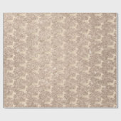 Chick Copper Roos Gold kerstrender Cadeaupapier (Vlak)