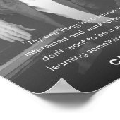 Chick Corea Quote Poster (Hoek)