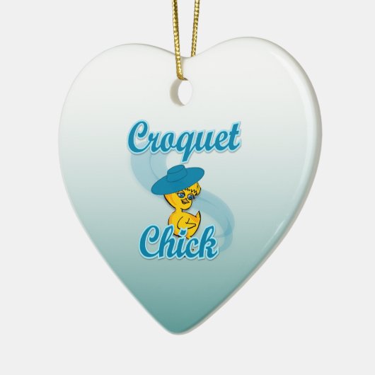 Chick Cross #3 Keramisch Ornament (Links)