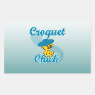 Chick Cross #3 Rechthoekige Sticker