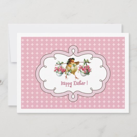 Chick Custom Paasbrunch Kaart (Voorkant)