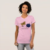 Chick die Dames T-shirt breekt (Voorkant volledig)