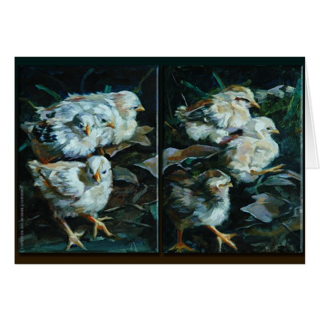 Chick Diptych (Voorkant Horizontaal)