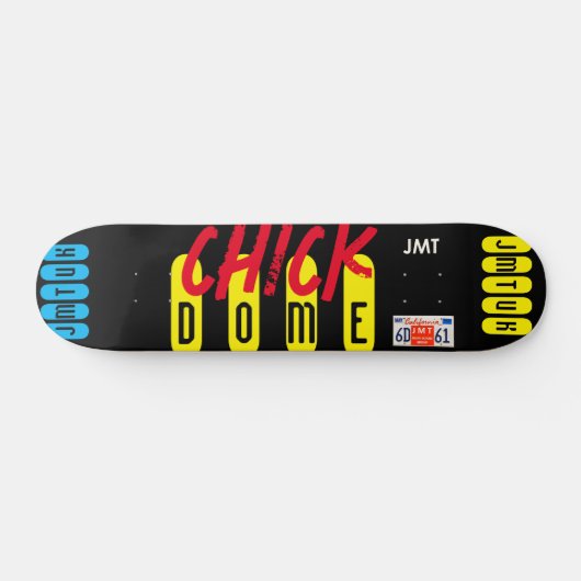CHICK DOME 7 3/4" Skateboard Dek (Horizontaal)