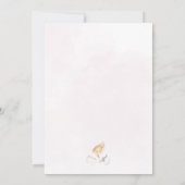 Chick Easter Brunch & Egg Hunt Invitation Kaart (Achterkant)