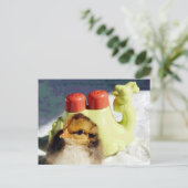 Chick en Camel Briefkaart (Staand voorkant)