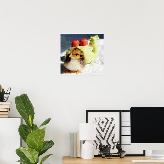 Chick en Camel Poster (Thuiskantoor)