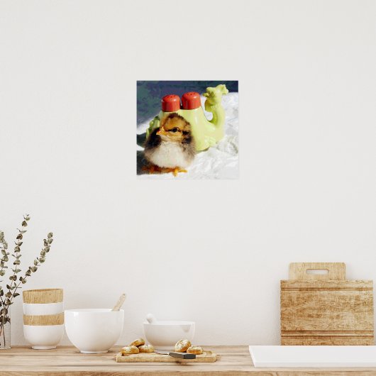 Chick en Camel Poster (Keuken)