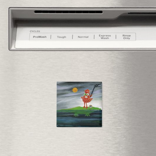 Chick en Crock Magneet (Insitu (Vaatwasser))