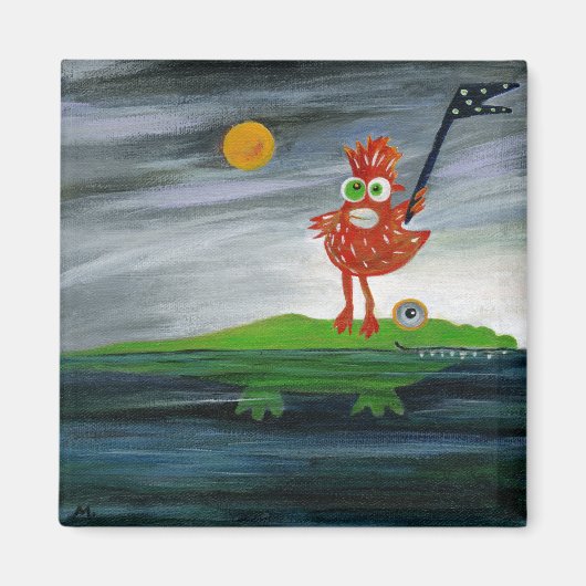 Chick en Crock Magneet (Voorkant)