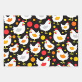 Chick en Kip Patroon Verpakking Papier Bladen Inpakpapier Vel (Voorkant 2)