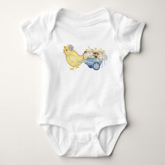 Chick en Winkelwagen Romper (Voorkant)