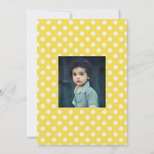 Chick Face Verjaardagsfeestje Uitnodigen Kaart (Achterkant)